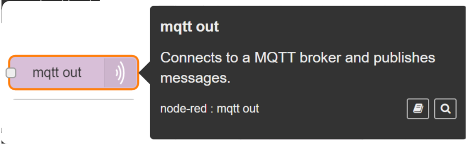 mqtt out node